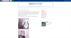 Desktop Screenshot of idealfavorsanddecorations.blogspot.com