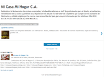 Tablet Screenshot of micasamihogare.blogspot.com