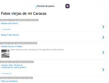 Tablet Screenshot of fotosviejasdemicaracas.blogspot.com