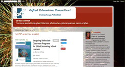 Desktop Screenshot of giftedchatter.blogspot.com