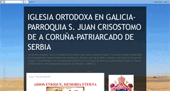Desktop Screenshot of iglesiaortodoxaengalicia.blogspot.com
