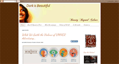 Desktop Screenshot of darkisbeautiful.blogspot.com