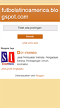 Mobile Screenshot of futbolatinoamerica.blogspot.com
