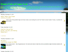 Tablet Screenshot of greencabofcapecod.blogspot.com