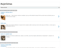 Tablet Screenshot of mujerisimas.blogspot.com