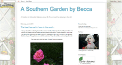 Desktop Screenshot of beccasgardenspot.blogspot.com