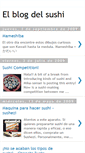 Mobile Screenshot of elblogdelsushi.blogspot.com