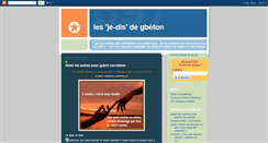 Desktop Screenshot of gbeton.blogspot.com