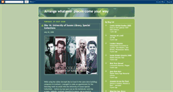 Desktop Screenshot of library-trek.blogspot.com