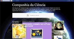 Desktop Screenshot of companhiadaciencia.blogspot.com