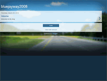 Tablet Screenshot of bluejayway2008.blogspot.com