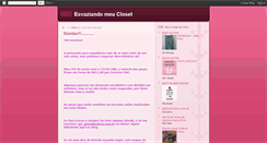 Desktop Screenshot of esvaziandomeucloset.blogspot.com