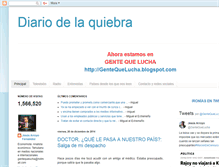 Tablet Screenshot of diario-de-la-quiebra.blogspot.com