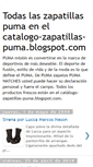 Mobile Screenshot of catalogo-zapatillas-puma.blogspot.com