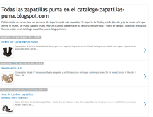 Tablet Screenshot of catalogo-zapatillas-puma.blogspot.com