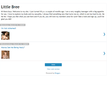 Tablet Screenshot of littlebree18.blogspot.com
