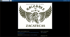 Desktop Screenshot of halconesdeplata.blogspot.com