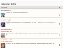 Tablet Screenshot of edicionestutor.blogspot.com