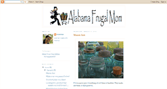 Desktop Screenshot of alabamafrugalmom.blogspot.com