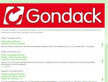 Tablet Screenshot of gondack.blogspot.com