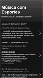 Mobile Screenshot of musicacomesportes.blogspot.com