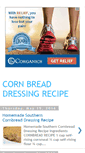 Mobile Screenshot of cornbreaddressingrecipe.blogspot.com