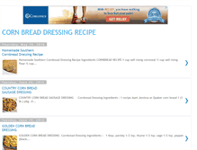 Tablet Screenshot of cornbreaddressingrecipe.blogspot.com