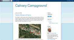 Desktop Screenshot of calvarycampground.blogspot.com