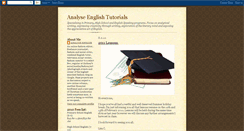 Desktop Screenshot of analyse-english.blogspot.com
