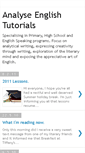 Mobile Screenshot of analyse-english.blogspot.com