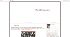 Desktop Screenshot of plumdandycom.blogspot.com