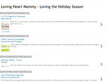 Tablet Screenshot of lovintheholiday.blogspot.com