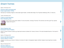 Tablet Screenshot of mydream-homes.blogspot.com