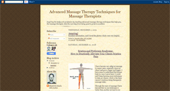 Desktop Screenshot of massagewise.blogspot.com