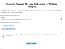 Tablet Screenshot of massagewise.blogspot.com