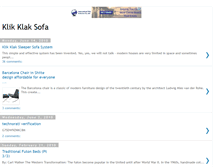 Tablet Screenshot of klik-klak-sofa.blogspot.com
