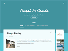 Tablet Screenshot of frugalinflorida.blogspot.com