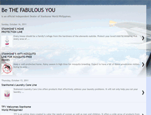 Tablet Screenshot of bethefabulousyou.blogspot.com