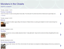 Tablet Screenshot of monstersintheclosets.blogspot.com