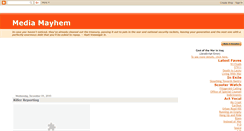Desktop Screenshot of mediamayhem.blogspot.com