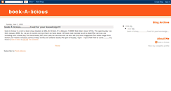 Desktop Screenshot of bookalicious08.blogspot.com