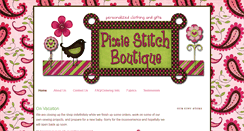 Desktop Screenshot of pixiestitchboutique.blogspot.com