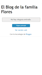 Mobile Screenshot of elblogdelafamiliaflores.blogspot.com