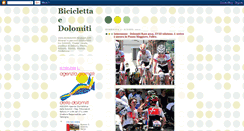 Desktop Screenshot of bicidolomiti.blogspot.com