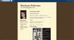 Desktop Screenshot of marianapalermo.blogspot.com
