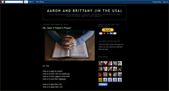 Desktop Screenshot of aaronandbrittanyinpoland.blogspot.com