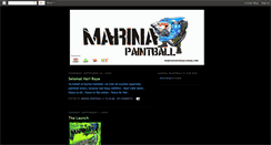 Desktop Screenshot of marinapaintball.blogspot.com