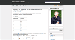 Desktop Screenshot of berniesbuildbox.blogspot.com