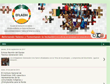 Tablet Screenshot of escuelalideresafro.blogspot.com