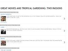Tablet Screenshot of greatmoviestropicalgardening.blogspot.com